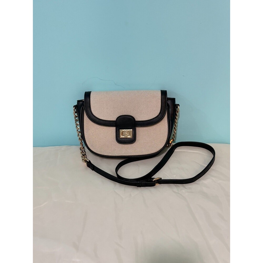 NWOT L'Atelier Royal Paris Beige Crossbody CrossOver Bag